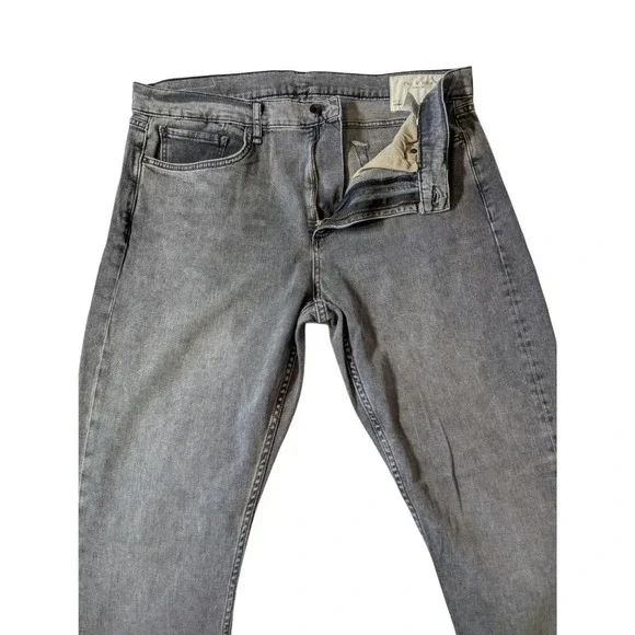 Rag & Bone Mens Fit 1 Aero Stretch Gray Wash Denim Jeans 38 x 32 NWT $255